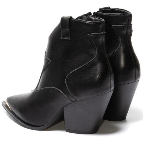 Botine dama Sohalia, Negru 37